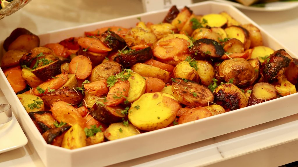 Paprika Roasted Sweet Potato Salad