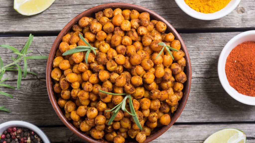 Paprika Roasted Chickpeas